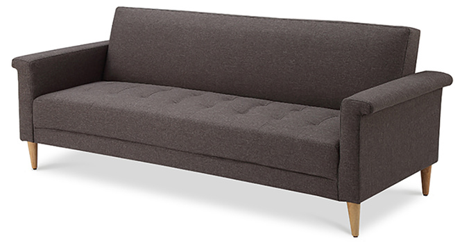 Dalton Sofa Cum Bed(Dark Grey)
